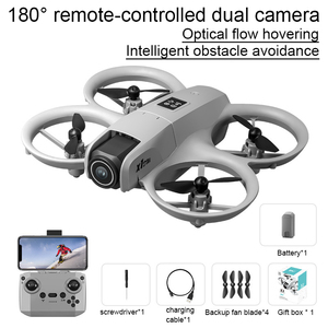 Dual Camera mini không người lái bay không người lái máy bay đồ chơi với ánh sáng cho chụp ảnh trên không trở ngại tránh & qua các tính năng - Product Image 3