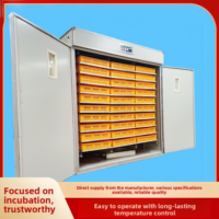 Nouvel incubateur d'œufs numérique entièrement automatique de grande taille, capacité de 360 œufs, taux d'éclosion de 98% pour poulets, canards, oies, cailles, émeus