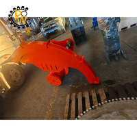 Sierra Hidráulica Bidireccional de Carburo de 1800 mm para Excavadoras de 12-16 Toneladas, Accesorio para Túneles con Profundidad de Corte de 230 mm