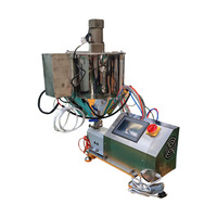 Machine de remplissage à trémie chauffante et à agitation à pompe rotative, spécialement conçue pour le remplissage de liquides ou de pâtes chauffés.