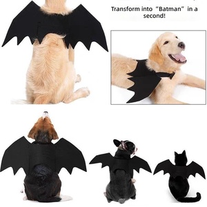 Disfraces de <span class=keywords><strong>Halloween</strong></span> para Gatos, Chalecos de Poliéster con Estampado Animal, Ropa para Mascotas, Accesorios para Disfraces de Fiesta para Perros Pequeños, Cachorros y Gatitos - Product Image 1