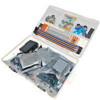 Kit de Démarrage pour Arduino Uno R3 Version Améliorée, Ensemble d'Apprentissage avec Boîte de Vente au Détail, Kit DIY Électronique