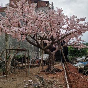 Arbre à fleurs de <span class=keywords><strong>cerisier</strong></span> <span class=keywords><strong>japonais</strong></span> de 3m <span class=keywords><strong>en</strong></span> plastique ABS, fait à la main et écologique, pour la décoration de restaurant. - Product Image 4