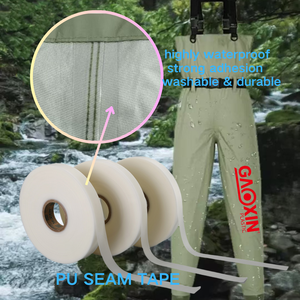 Ruban d'étanchéité composite PU imperméable à adhérence thermique pour tentes, salopettes, housses de moto - Product Image 5