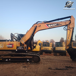 Excavadora de cadenas usada SANY 215, de segunda mano, marca original japonesa, 21.5 toneladas, excavadora de cadenas de tamaño mediano, excavadora usada. - Product Image 5