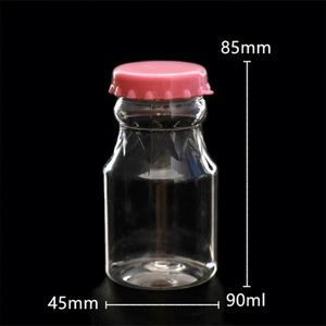 2019 Wholesale Kid Toys 90ml Colors Plastic Drink Bottle DIY <b>Slime</b> Container - Product Image 3