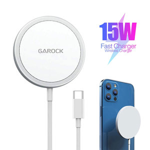 Cargador Inalámbrico <span class=keywords><strong>Magnético</strong></span> de 15W al por Mayor de Fábrica con <span class=keywords><strong>Cable</strong></span> de <span class=keywords><strong>Carga</strong></span> <span class=keywords><strong>Rápida</strong></span> <span class=keywords><strong>Tipo</strong></span> <span class=keywords><strong>C</strong></span> de 15W, Mini Cargador Rápido Portátil - Product Image 2