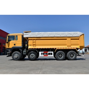 Camión Volquete SINOTRUK SITRAK 400HP 8X4 de 6.8m, Camión Volquete de Servicio Pesado para Minería, Construcción y Transporte de Materiales a Granel - Product Image 4