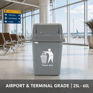 Poubelle extérieure compacte murale portable anti-odeur écologique en plastique HDPE à capteur pour tri sélectif – Vente en gros - Product Image 2