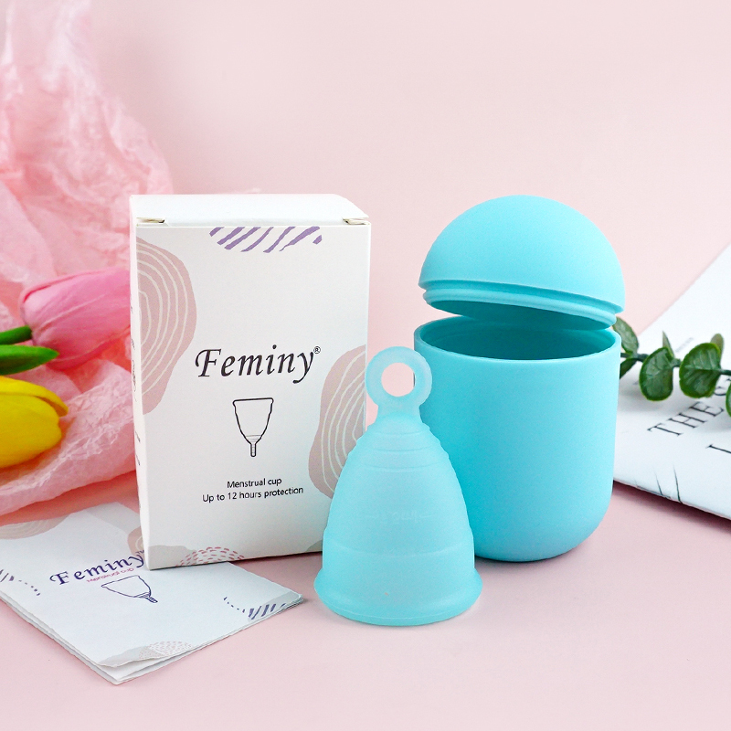 Blue cup with sterilizer set