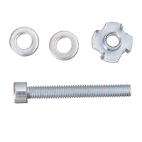 Kit de supports d'escalade de 25 pièces avec poignées et matériel de montage, corde nouée