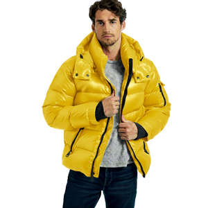 Latest Design Men's Winter Puffer <b>Jackets</b> Latest Design <b>Jackets</b> <b>with</b> Customized Front Logo and Colours - Product Image 1