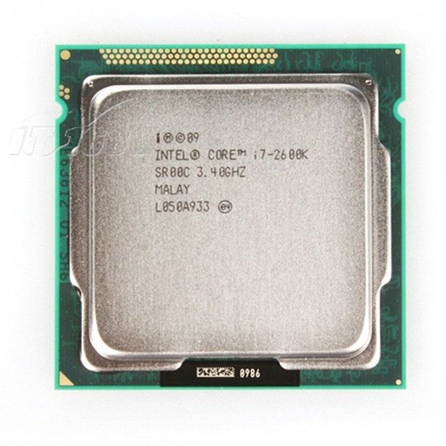 Desktop for Intel Core I7 2600K/SR00C CPU 3.4GHz 8M Quad Core Processor LGA1155