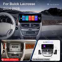 Radio Mobil Pabrik 12.3in untuk Buick 2004-2008 LaCrosse Android, Panel Bingkai Dasbor, Kit Aksesoris Layar Android