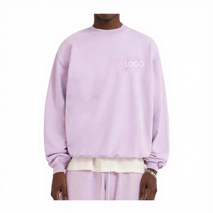 Sudadera Básica Ligera 100% Algodón para Hombre, Cuello Redondo, Manga Larga, Térmica, ODM para Otoño, Estilo Casual - Product Image 6