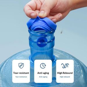 Anillo de Sellado Universal de Silicona para Jarra de Agua, Tapa Antipolvo y Antiderrames para Botellas de Agua, para Uso Doméstico en la Cocina - Product Image 2