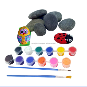 Набор для поделок из акриловых камней с кисточками и узорами - Product Image 4