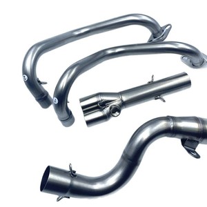 Tubo de Escape Delantero para Motocicleta CHMotor, Tubo de Conexión Central de Acero Inoxidable, Deslizable, para Kawasaki <span class=keywords><strong>Ninja</strong></span> <span class=keywords><strong>250</strong></span> 250R 300 2008-2017 - Product Image 6