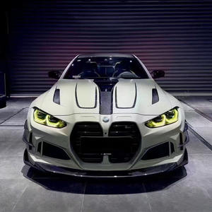 <span class=keywords><strong>SW</strong></span> Style M4 G82 Wide Body Kit per <span class=keywords><strong>BMW</strong></span> M4 nuovo paraurti anteriore con labbro laterale diffusore posteriore aggiornamento Kit carrozzeria in fibra di vetro - Product Image 3