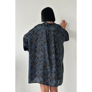 Camisas de Negocios Casuales y Formales Negras al por Mayor, Suministro ODM, Cuello Alto, Manga Corta, Temporada de Invierno, Talla 6XL, Paquete Individual - Product Image 1