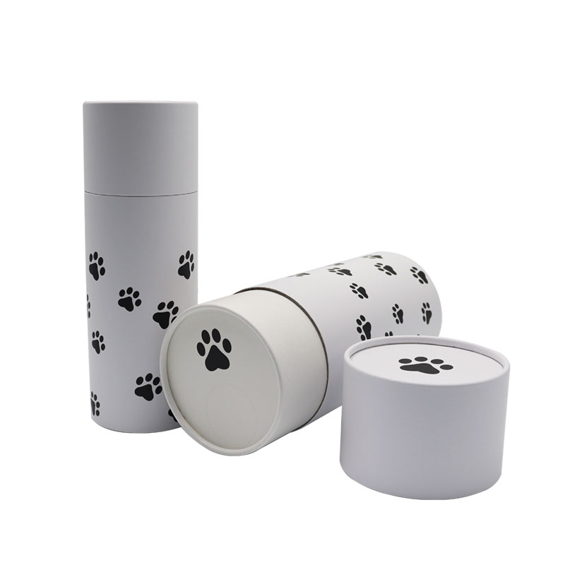 Custom Wholesale Biodegradable Cylindrical Paper Tube Food Packaging Containers Paper Cylinder Box Sieve Tube For Powder