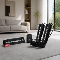 Bottes de massage portables à compression d'air séquentielle pour les jambes, pompe DVT pour la récupération des athlètes, système de soulagement des varices et des gonflements