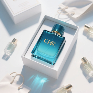 Biểu Tượng Tùy Chỉnh Tích Hợp Đúc Rỗng Thủy Tinh Nước Hoa Chai 30Ml 50Ml 100Ml Hình Dạng Xi Lanh Với Máy Bơm Phun Và Hộp Quà Tặng - Product Image 4