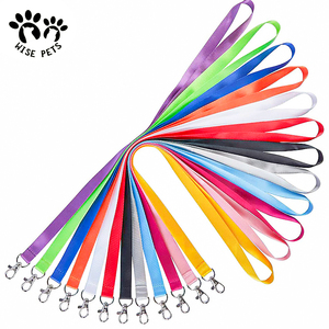 Custom Big Width Satin Polyester Neck Strap Woven Key Chain Referee Whistle Safety Blank Plain Nylon Keychain Lanyard With Logo