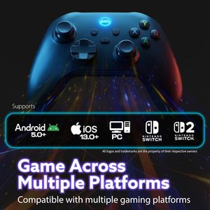 G6 Wireless BT Game <b>Controller</b> Hall Joystick Gamepad <b>for</b> IOS Android NS PC Mobile Gaming <b>Controller</b> - Product Image 3