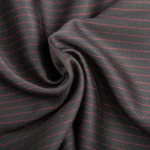Italian <strong>Uk</strong> England Merino Premium Custom Stripe Twill Polyester Cashmere Worsted Wool Suiting Fabric for Men <strong>Ladies</strong> <strong>Suit</strong> Fabric - Product Image 5