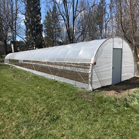 Serre Agricole Complète One One Agriculture, Tente de Culture en Forme d'Arche, Tunnel Haut pour la Plantation de Cultures/la Pépinière