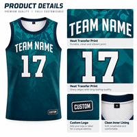 Maillot de basketball personnalisé en maille respirante sans manches, transfert thermique, nom et numéro d'équipe, commandes en gros d'uniformes, OEM, vente en gros