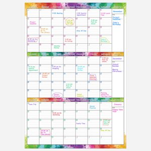 Nuevo Calendario <span class=keywords><strong>de</strong></span> borrado en seco <span class=keywords><strong>grande</strong></span> reutilizable <span class=keywords><strong>de</strong></span> 3 meses <span class=keywords><strong>pizarra</strong></span> <span class=keywords><strong>blanca</strong></span> montada en la <span class=keywords><strong>pared</strong></span> - Product Image 2