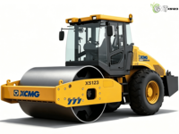 Compacteur vibrant à tambour unique de 12 tonnes pour XS123, moteur de machine de construction, modèle 2023, 112 kW, EPA EURO 5