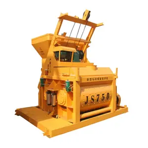 js750 electric forced mixing concrete/sand/cement mixer factory hot sale