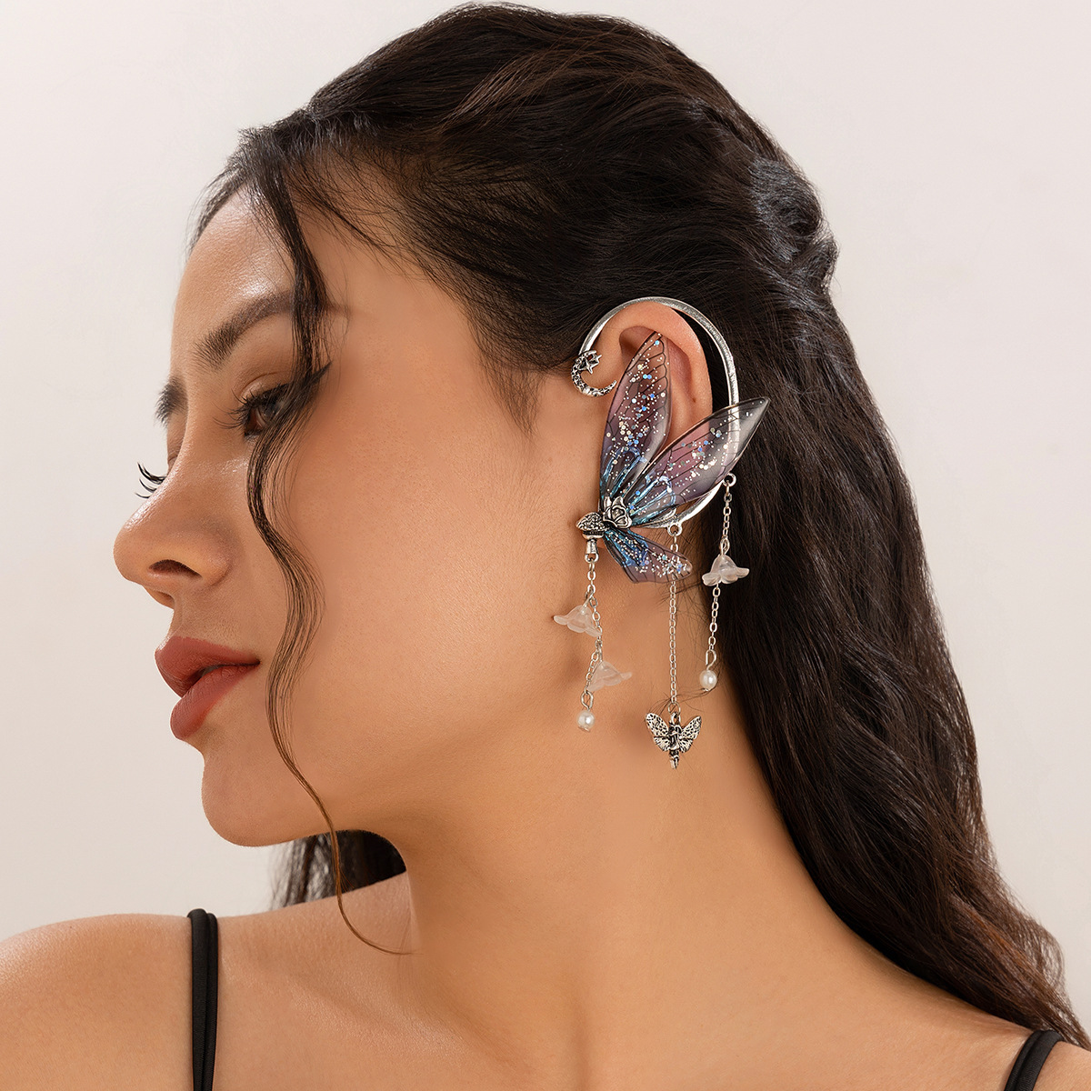 Boucles D'oreilles Clip Dorées D’Elfa - Vintage, Occasion - Style Rétro élégant