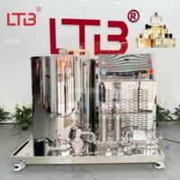 Chaîne de production de parfums LTB en acier inoxydable avec mélangeur réfrigérant et filtre pour la fabrication de parfums