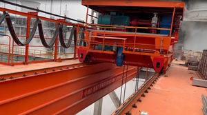 رافعة مناجم هينان دلو مخصص 20 طن ورافعة علوي مغناطيسية مزدوجة العارضة السعر - Product Image 5