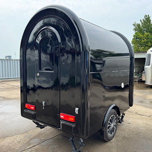 स्ट्रीट मोबाइल शॉप मिनी मोबाइल हॉटडॉग आइसक्रीम फास्ट फूड कार्ट ट्रेलर छोटे पूरी तरह से सुसज्जित फूड ट्रक रियायत भोजन ट्रेलर - Product Image 1