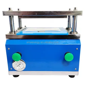 Laboratory Pneumatic Pouch Cell Battery Sheet Die Cutter Cutting Machine With Customized Dies