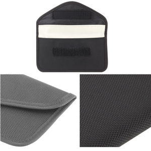 Bloqueur de signal pour clé de voiture personnalisé, sac Faraday pour bloquer le signal des clés de voiture, des téléphones mobiles, des signaux Wifi/<span class=keywords><strong>GSM</strong></span>/LTE/NFC/RFID, des téléphones 3G, 4G, 5G - Product Image 2