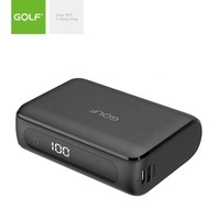 Vente en gros de mini-batteries externes OEM personnalisées, chargeur mobile au lithium 10000mAh, écran LCD, sortie 10W, micro USB ultra