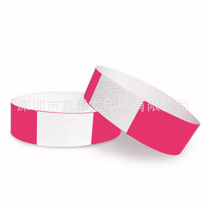 Bracelets en papier imprimés jetables et imperméables avec personnalisation de marque pour cadeaux originaux, adaptés aux événements festifs - Product Image 4
