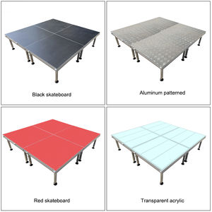 เวทีอะลูมิเนียมแบบแยกส่วนกันลื่นสำหรับงานกิจกรรมกลางแจ้งเวทีเคลื่อนที่เป็นวงกลม - Product Image 5