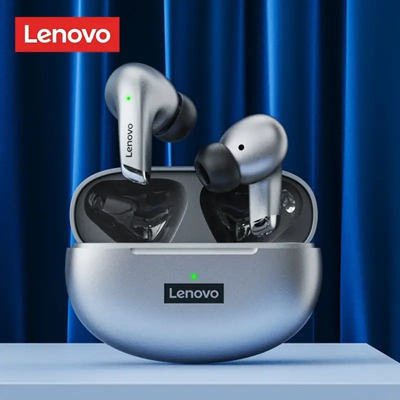 أعلى بيع الأصلي لينوفو LP5 Livepods TWS الألعاب سماعة 9D ستيريو ايفي سماعات الأذن HD الدعوة للماء سماعات رأس لاسلكية
