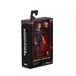 NECA Terminator 2019 Film Dark <span class=keywords><strong>Fate</strong></span> Sara Conner Old Arnold Schwarzenegger T800 Modèle en PVC fait à la main Jouet État neuf - Product Image 4