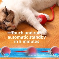 Jouet interactif pour animaux de compagnie en gel de silicone lumineux, résistant aux morsures, auto-entretenant, sûr et anti-ennui, pour l'intelligence transfrontalière