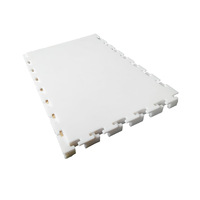 Planche à roulettes sur glace artificielle à faible friction, surface de glace artificielle portable pour cours extérieures
