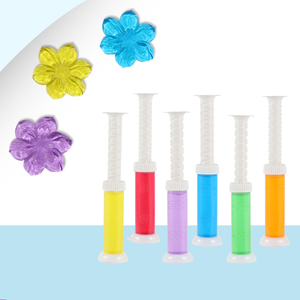 RAYSHINE แผ่นฟองน้ำสำหรับทำความสะอาดห้องน้ำสีม่วงเจลสีฟ้าสำหรับทำความสะอาดห้องน้ำเพื่อทำความสะอาดกลิ่นหอม38กรัม