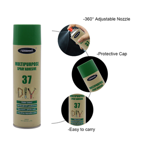Sprayidea 37 Hot Sale Water Based <strong>Spray</strong> <strong>Adhesive</strong> for DIY for Bonding Paper Plastic Fabric in Construction Applications - Product Image 4